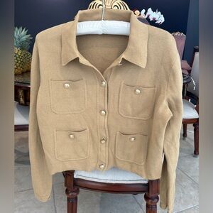 J Crew cotton lady cardigan